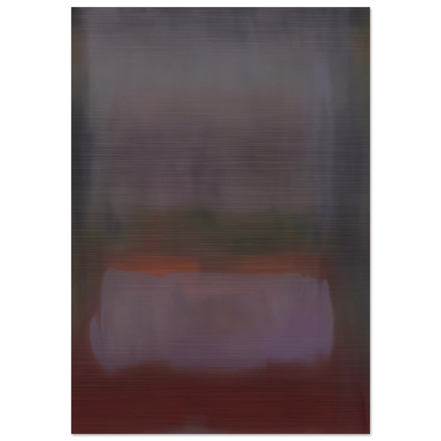 UNTITLED 1967 - Esteban Vicente Brushed Aluminum Print - 70x100 cm / 28x40 inches | Esteban Vicente Aluminum Print | Esteban Vicente Prints