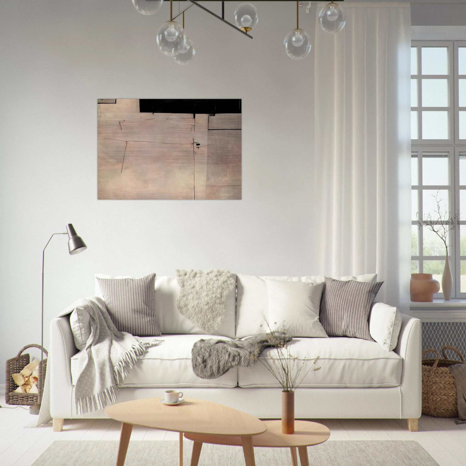 Mt. Holyoke - 1956 - Edward Corbett Brushed Aluminum Print - 70x100 cm / 28x40 inches | Edward Corbett Aluminum Print | Edward Corbett Prints
