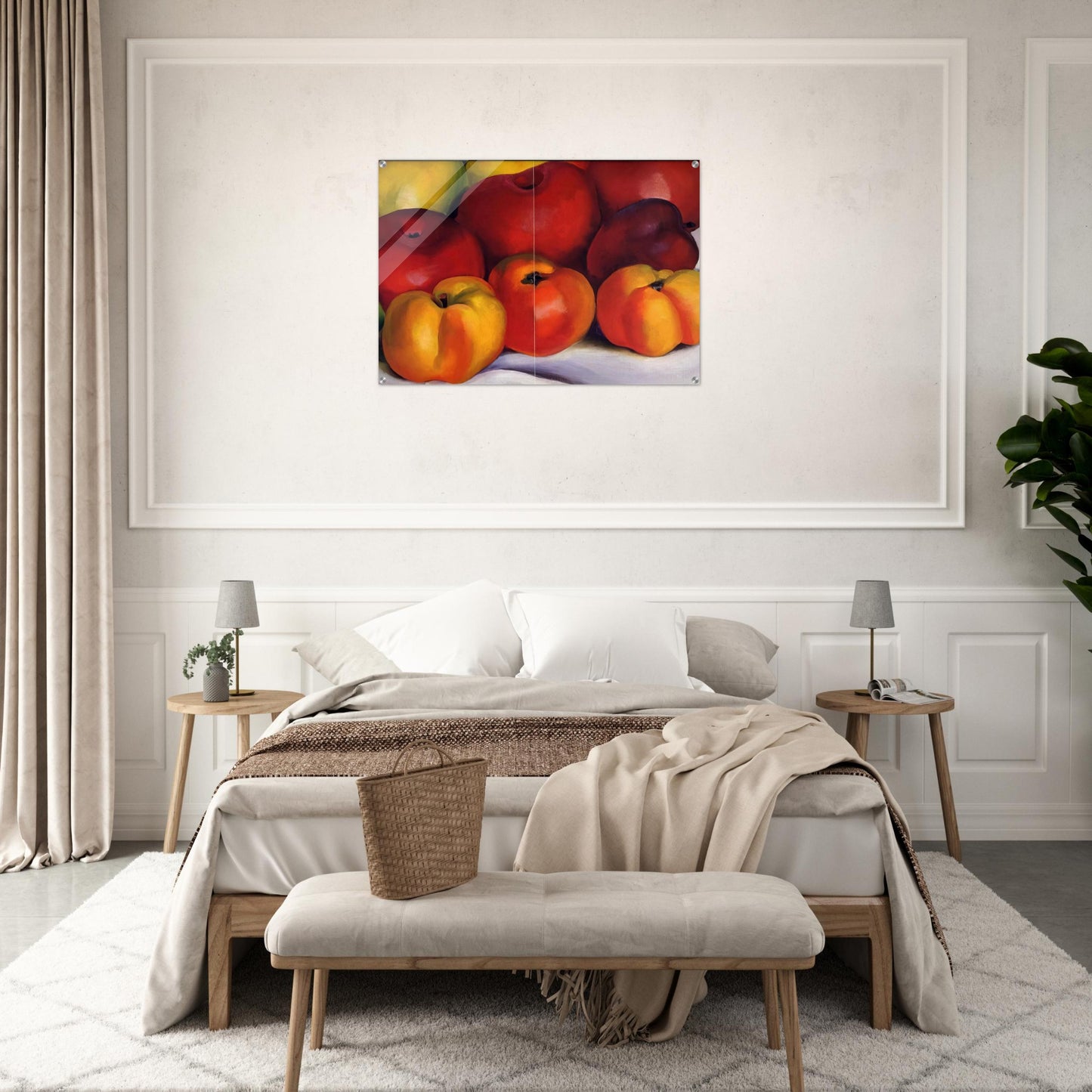 Apple Family - Georgia O'Keeffe Acrylic Print - 70x100 cm / 28x40″ inches