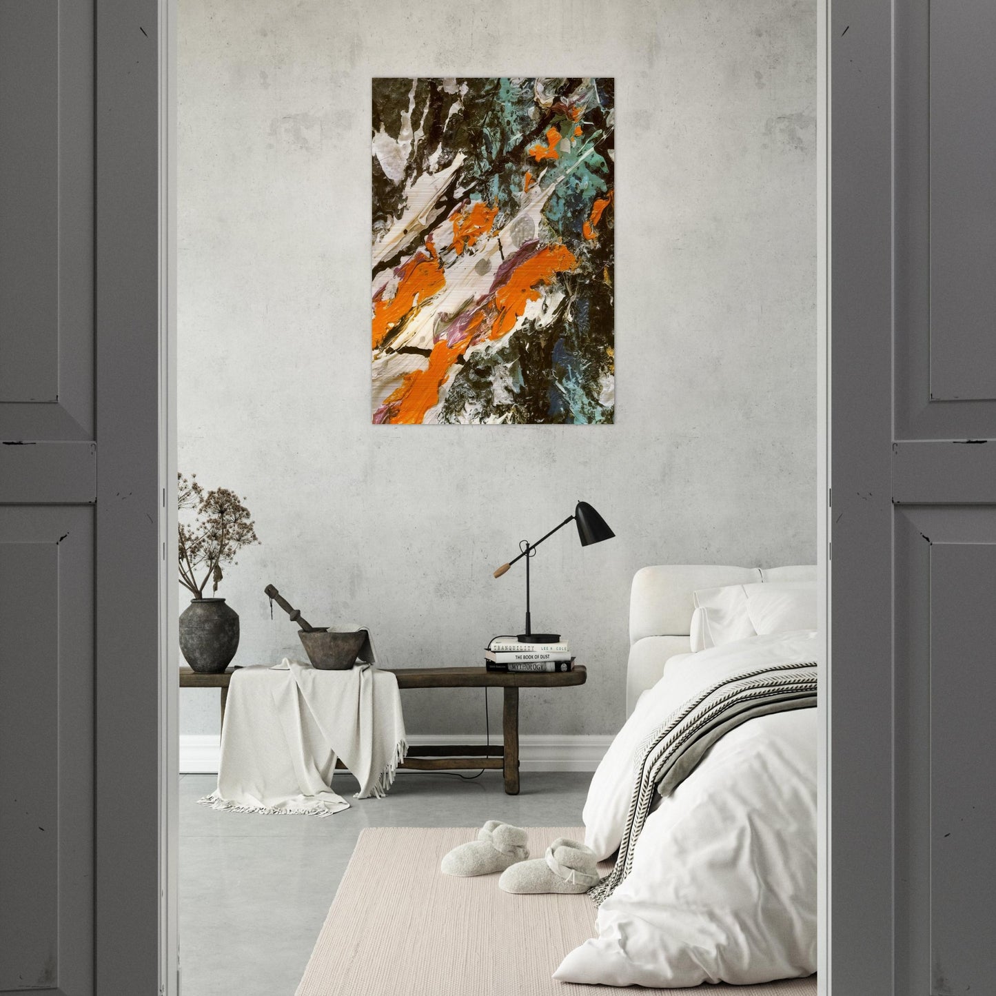FULL FATHOM FIVE - Jackson Pollock Brushed Aluminum Print - 70x100 cm / 28x40 inches | Jackson Pollock Aluminum Print | Jackson Pollock Prints