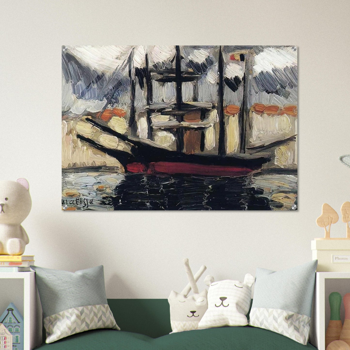 NOT IDENTIFIED 9 - Henri Matisse Acrylic Print - 70x100 cm / 28x40″ inches | Henri Matisse Wall Art | Henri Matisse Prints