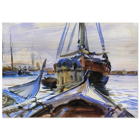 Venice - John Singer Sargent Brushed Aluminum Print - 70x100 cm / 28x40 inches | John Singer Sargent Aluminum Print | John Singer Sargent Prints