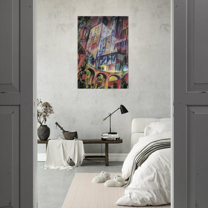Untitled - Expressionism - Konrad Zuse Brushed Aluminum Print - 70x100 cm / 28x40 inches | Konrad Zuse Aluminum Print | Konrad Zuse Prints