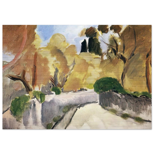 LANDSCAPE 2 - Henri Matisse Brushed Aluminum Print - 70x100 cm / 28x40 inches | Henri Matisse Aluminum Print | Henri Matisse Prints