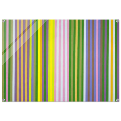 Zebra - 1969 - Gene Davis Acrylic Print - 70x100 cm / 28x40″ inches