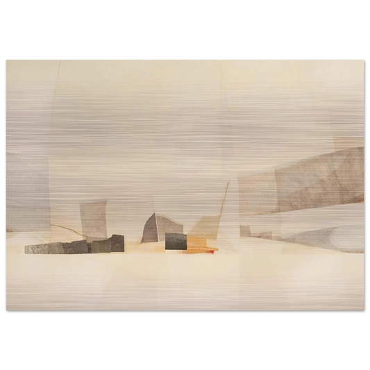 Untitled - Abstract Expressionism - Kenzo Okada Brushed Aluminum Print - 70x100 cm / 28x40 inches | Kenzo Okada Aluminum Print | Kenzo Okada Prints
