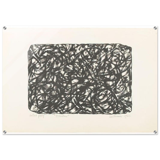 Obsidian - Lee Krasner Acrylic Print - 70x100 cm / 28x40″ inches | Lee Krasner Wall Art | Lee Krasner Prints