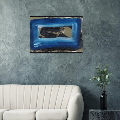 Seafood - 2001 - Howard Hodgkin Brushed Aluminum Print - 70x100 cm / 28x40 inches | Howard Hodgkin Aluminum Print | Howard Hodgkin Prints