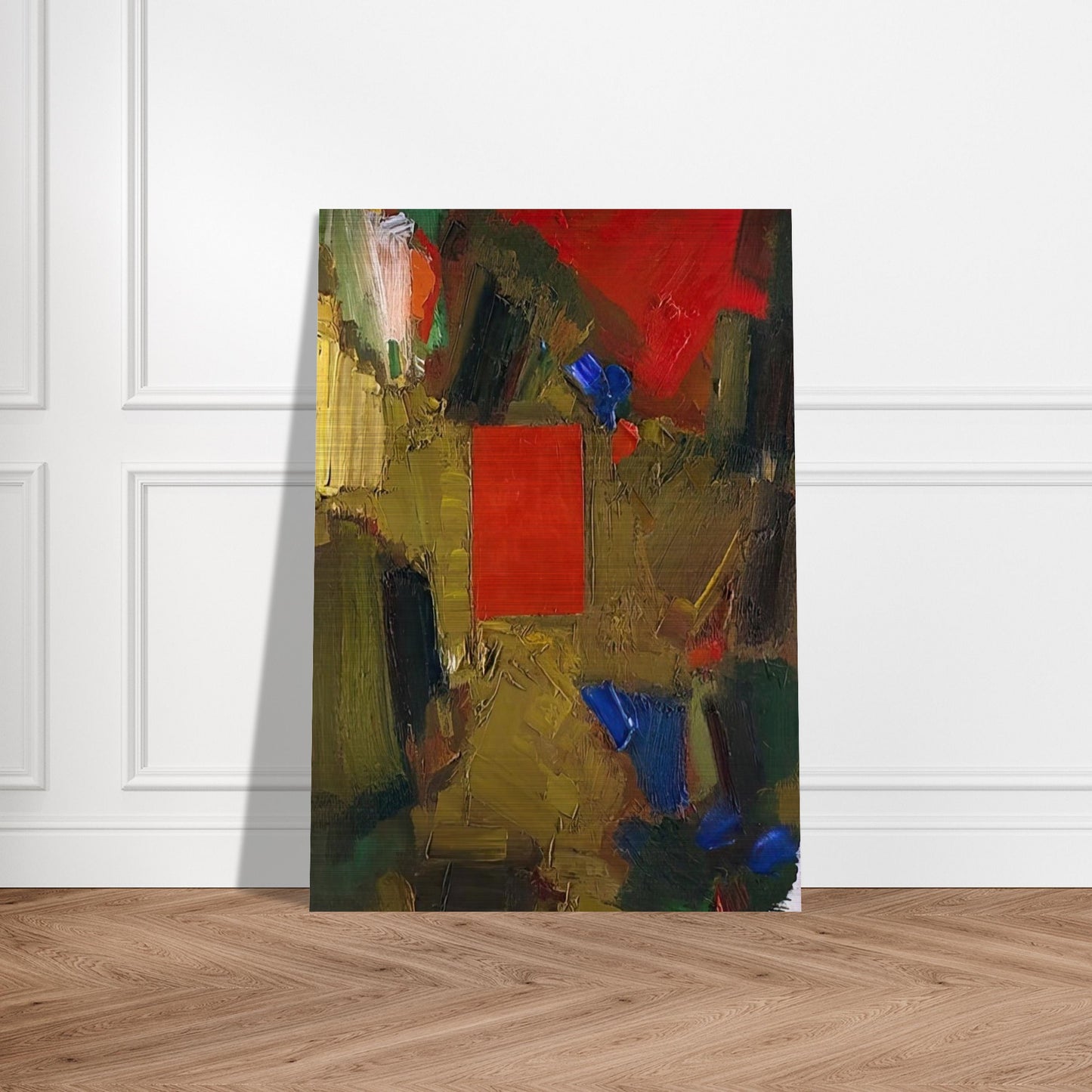 Profound Longing - Hans Hofmann Brushed Aluminum Print - 70x100 cm / 28x40 inches | Hans Hofmann Aluminum Print | Hans Hofmann Prints