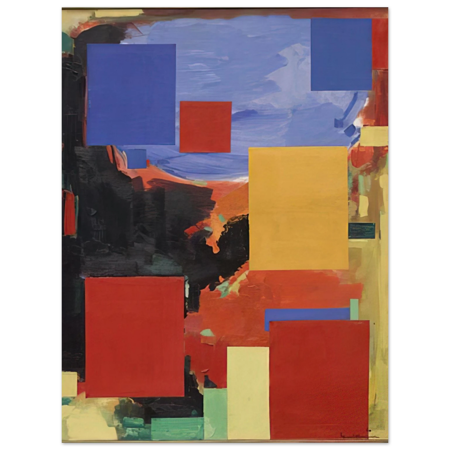 Hans Hofmann - Goliath  75x100 cm / 30x40inches Fine Art Poster