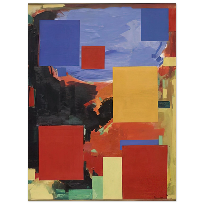 Hans Hofmann - Goliath  75x100 cm / 30x40inches Fine Art Poster