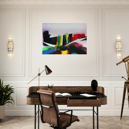 Phenomena Cave of the Prism Winds Year - Paul Jenkins Brushed Aluminum Print - 70x100 cm / 28x40 inches | Paul Jenkins Aluminum Print | Paul Jenkins Prints