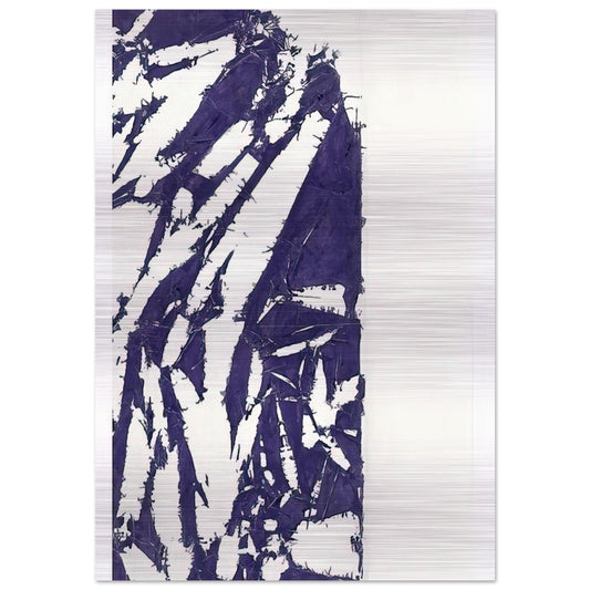 Laissée - 1995 - Simon Hantai Brushed Aluminum Print - 70x100 cm / 28x40 inches | Simon Hantai Aluminum Print | Simon Hantai Prints