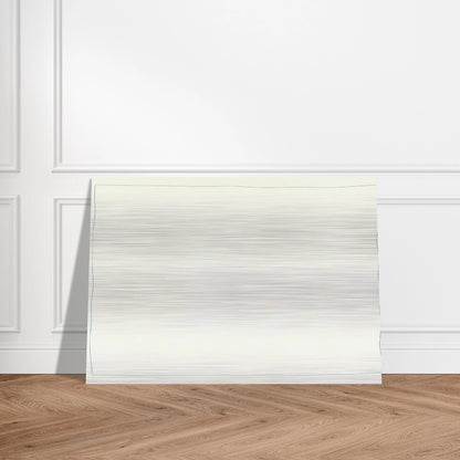 Bent Line Drawing - Robert Ryman Brushed Aluminum Print - 70x100 cm / 28x40 inches | Robert Ryman Aluminum Print | Robert Ryman Prints
