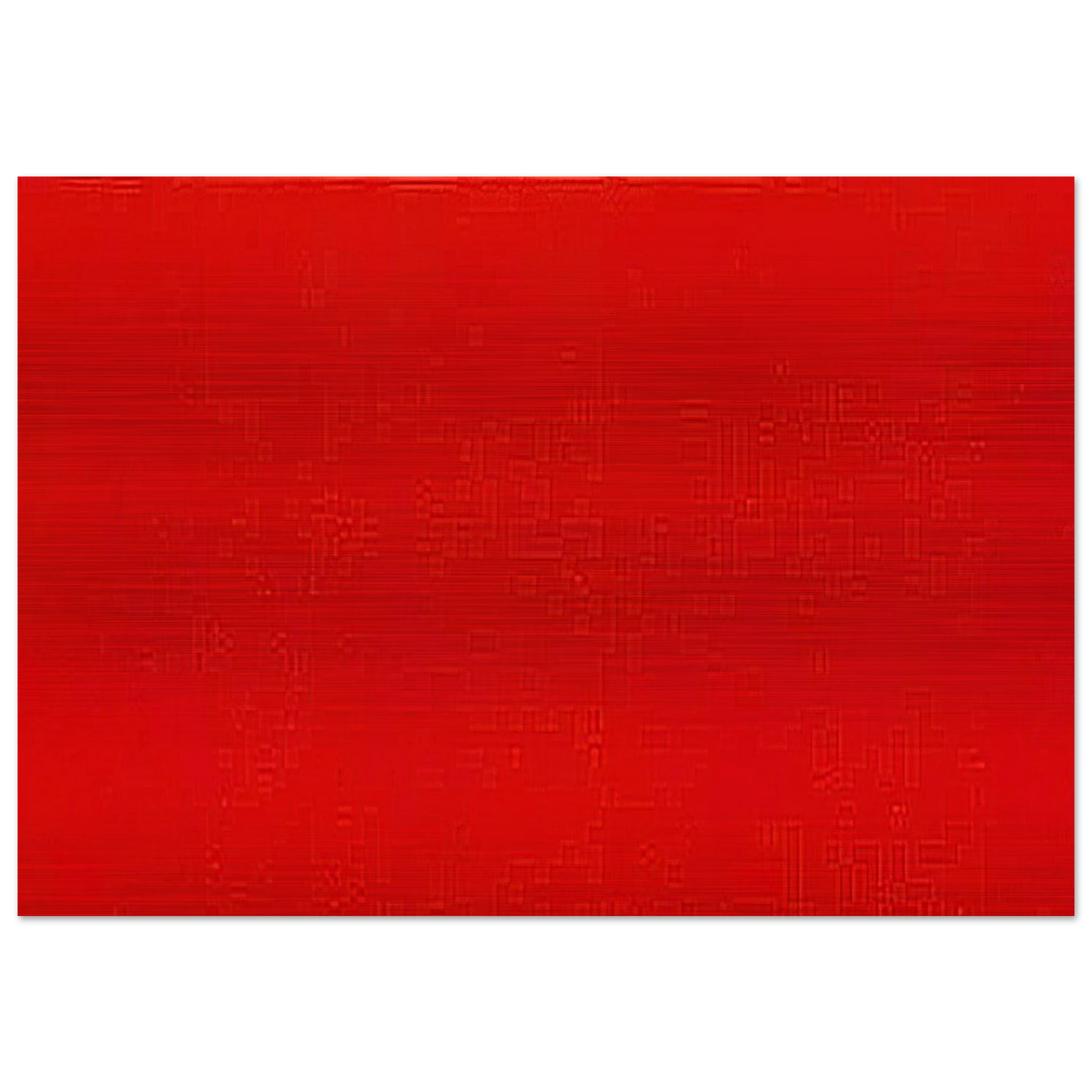Who's Afraid of Red, Yellow, and Blue III - Barnett Newman Brushed Aluminum Print - 70x100 cm / 28x40 inches | Barnett Newman Aluminum Print | Barnett Newman Prints