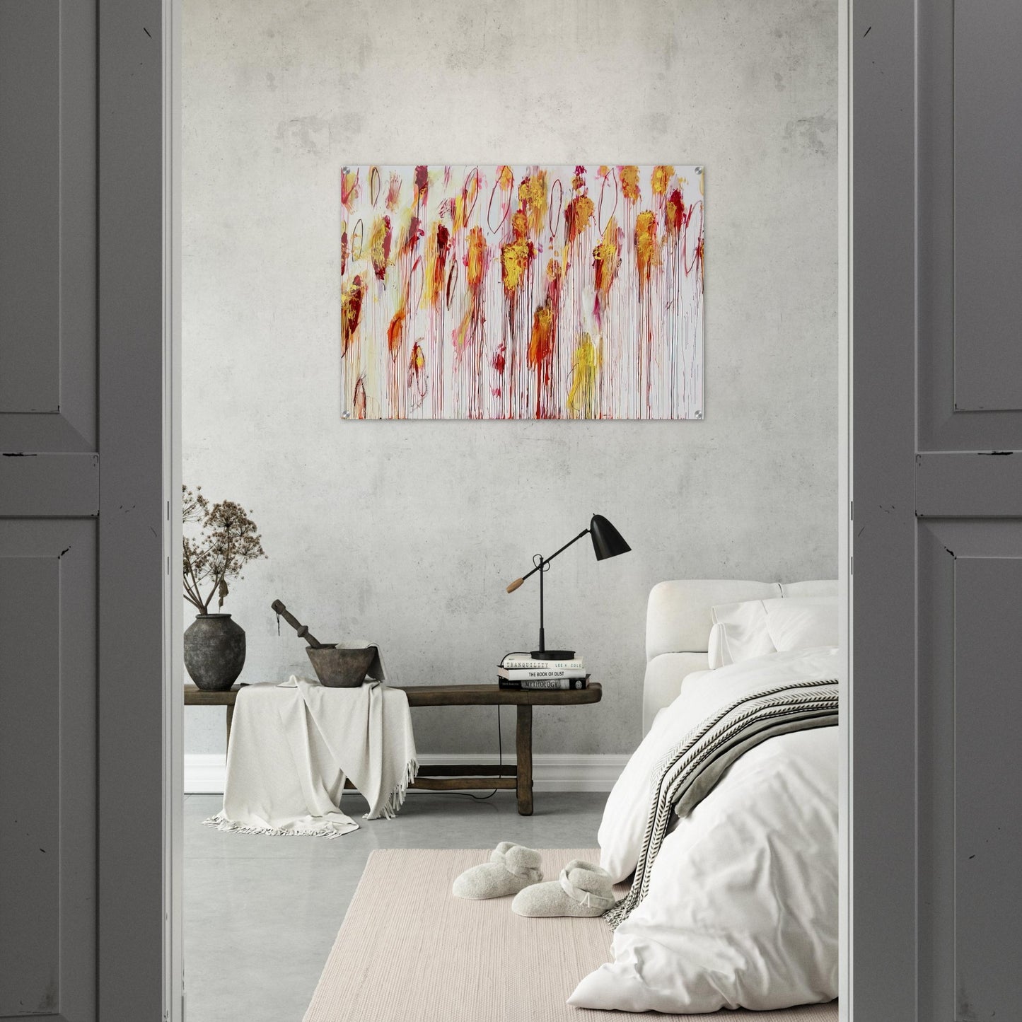 Lepanto, Part VIII - Cy Twombly Acrylic Print - 70x100 cm / 28x40″ inches