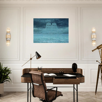 THE SEDUCER 1953 1 - Rene Magritte Brushed Aluminum Print - 70x100 cm / 28x40 inches | Rene Magritte Aluminum Print | Rene Magritte Prints