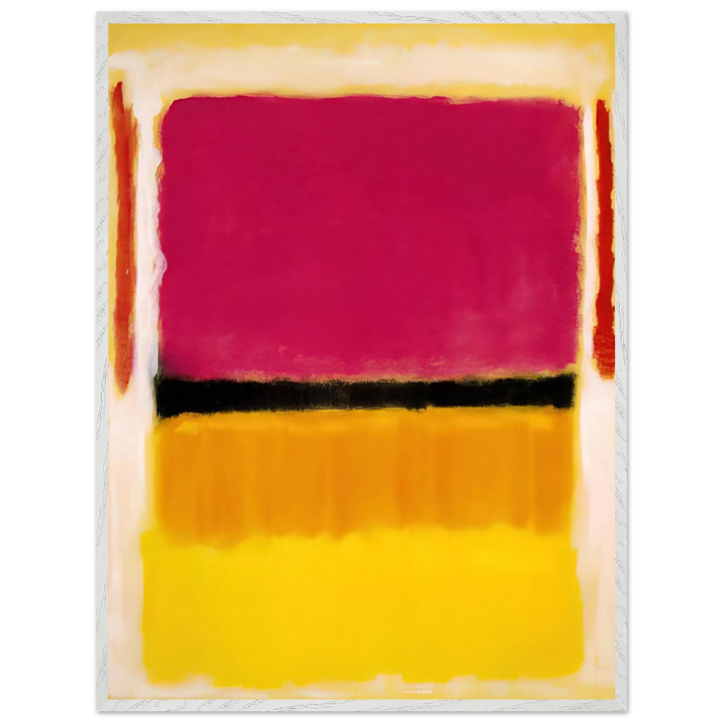 Mark Rothko - Violet, Black, Orange, Yellow on White and Red - 1949 Wall Art - 30x40 cm / 12x16 inches - Fine Art Poster - -
