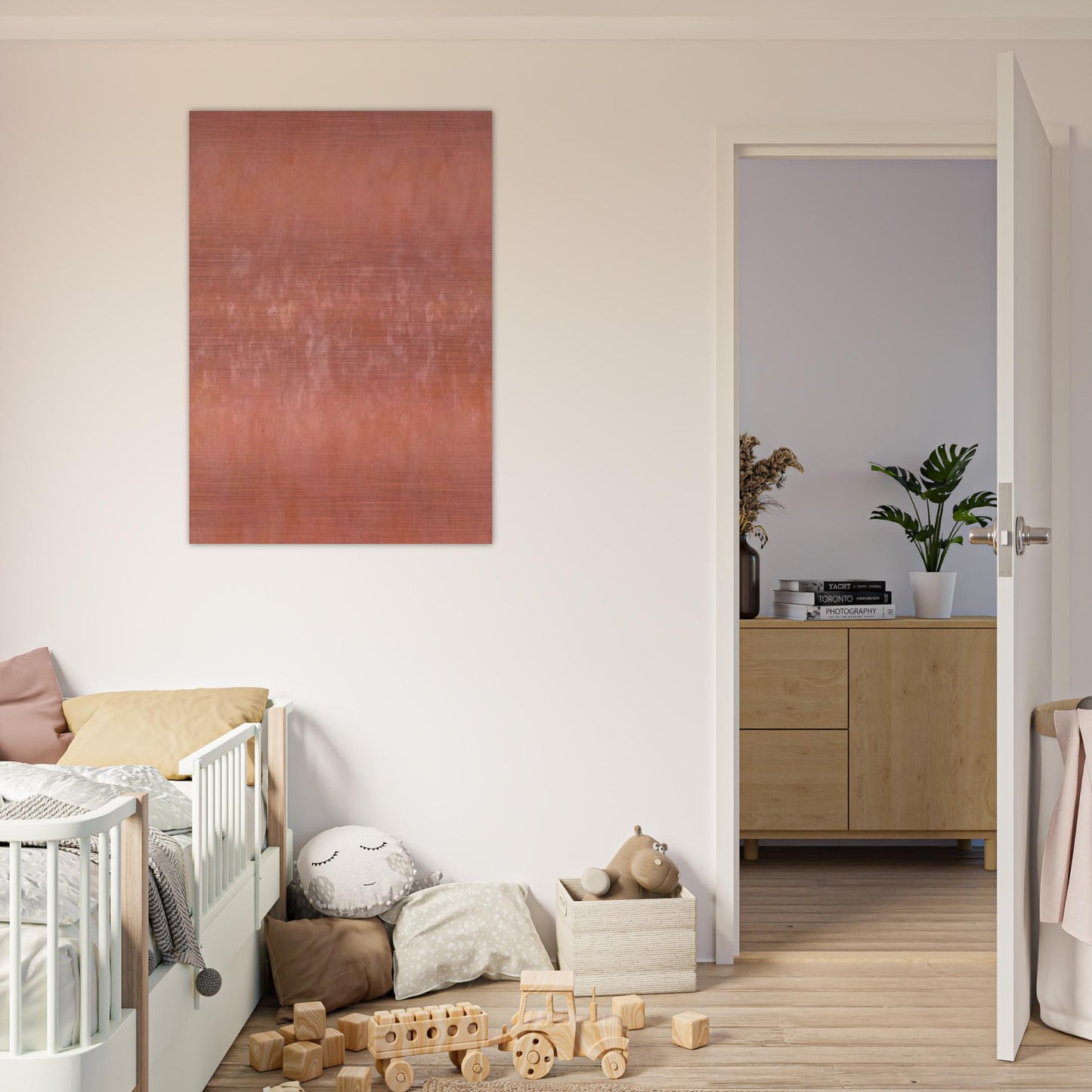 Roman Painting XVIII - Marcia Hafif Brushed Aluminum Print - 70x100 cm / 28x40 inches | Marcia Hafif Aluminum Print | Marcia Hafif Prints