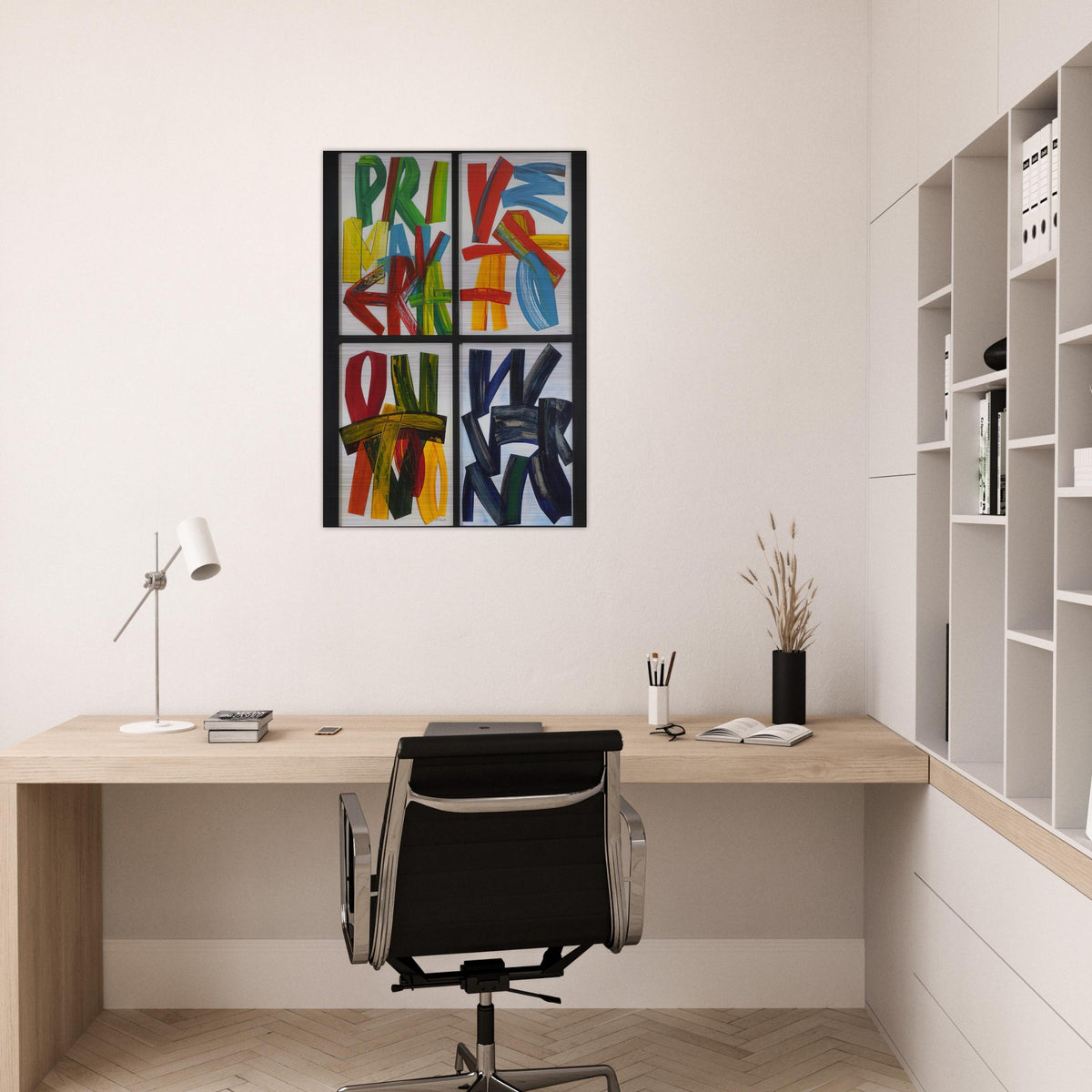 Four Seasons - 1989 - Joao Vieira Brushed Aluminum Print - 70x100 cm / 28x40 inches | Joao Vieira Aluminum Print | Joao Vieira Prints
