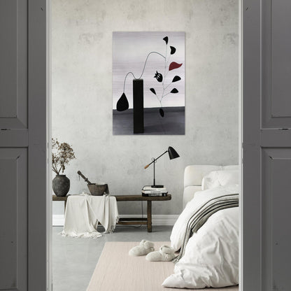 POMEGRANATE 1949 - Alexander Calder Brushed Aluminum Print - 70x100 cm / 28x40 inches | Alexander Calder Aluminum Print | Alexander Calder Prints