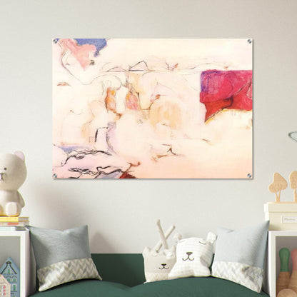 Untitled - Lyrical Abstraction - Menez Acrylic Print - 70x100 cm / 28x40″ inches | Menez Wall Art | Menez Prints
