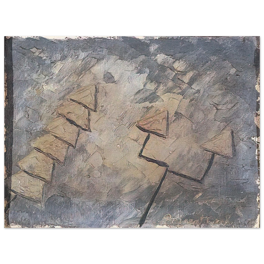 Forrest Bess - Untitled, No. 21 - 1947  75x100 cm / 30x40inches Fine Art Poster