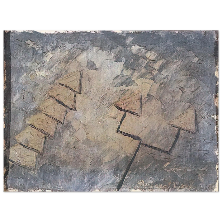 Forrest Bess - Untitled, No. 21 - 1947  75x100 cm / 30x40inches Fine Art Poster