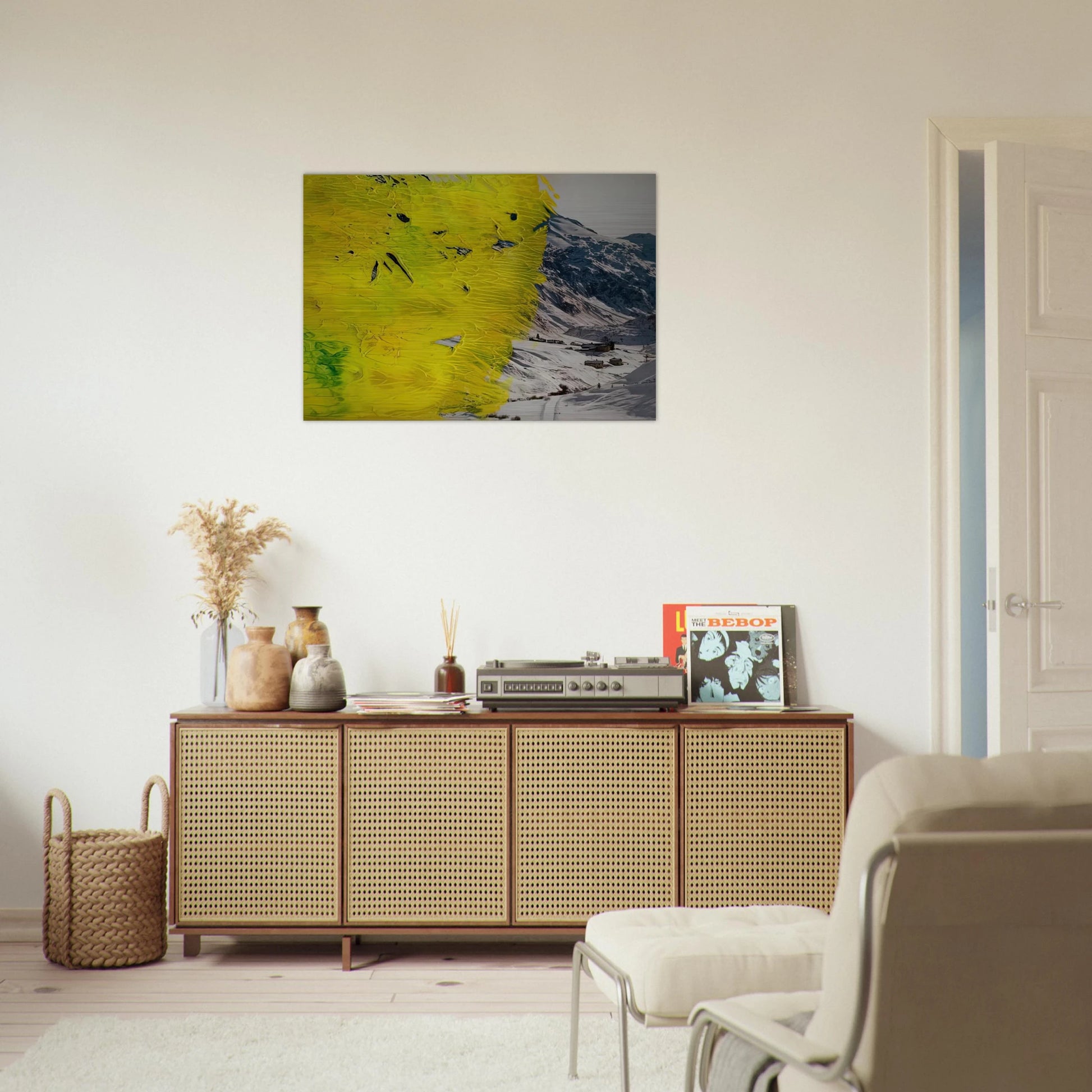 17 3 92 - Gerhard Richter Brushed Aluminum Print - 70x100 cm / 28x40 inches | Gerhard Richter Aluminum Print | Gerhard Richter Prints