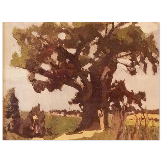 Henri Matisse - BLASTED OAK BOHAIN 1903  75x100 cm / 30x40inches Fine Art Poster
