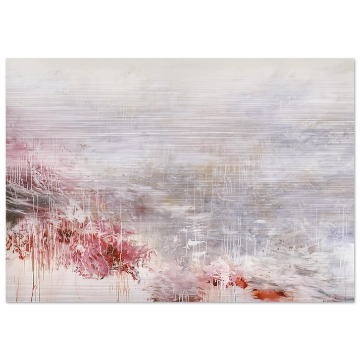 Hero and Leander  To Christopher Marlowe  [Rome] - Cy Twombly Brushed Aluminum Print - 70x100 cm / 28x40 inches | Cy Twombly Aluminum Print | Cy Twombly Prints