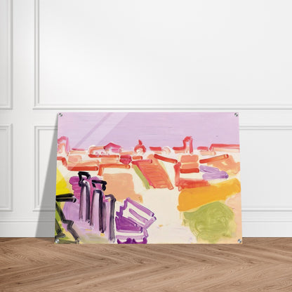 Untitled - Fauvism - Charles Lapicque Acrylic Print - 70x100 cm / 28x40″ inches