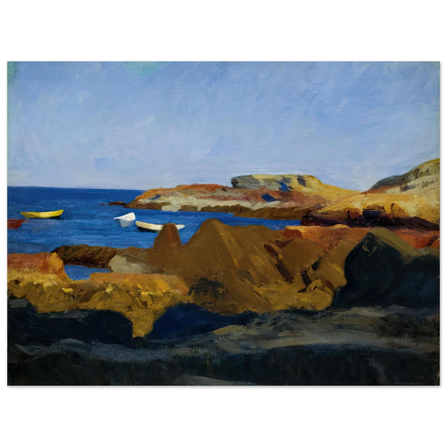 Edward Hopper - Cove at Ogunquit Fine Art Poster