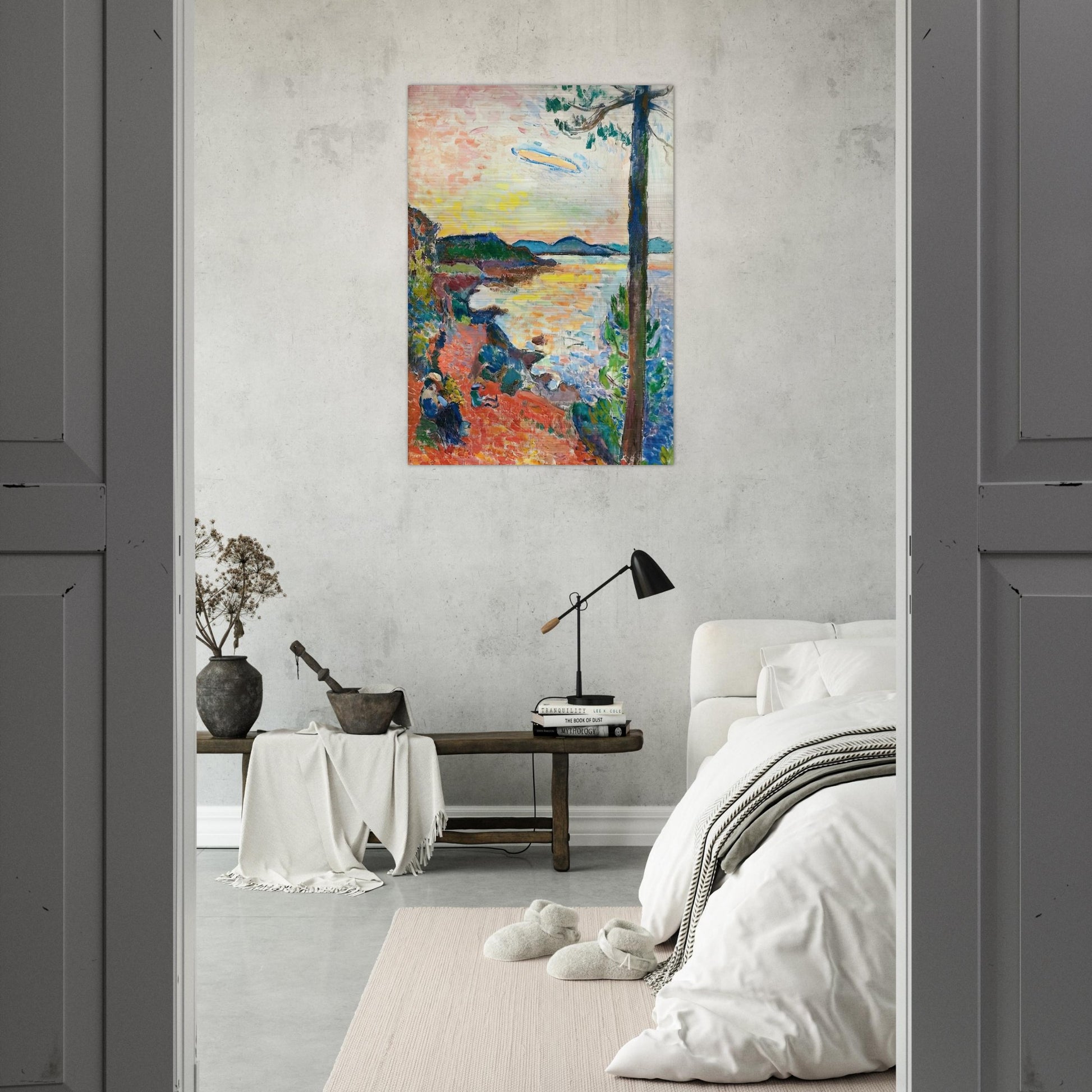 THE GULF OF SAINT TROPEZ 1904 - Henri Matisse Brushed Aluminum Print - 70x100 cm / 28x40 inches | Henri Matisse Aluminum Print | Henri Matisse Prints