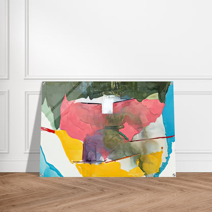 Off White Square, 1973- - Helen Frankenthaler Acrylic Print - 70x100 cm / 28x40″ inches