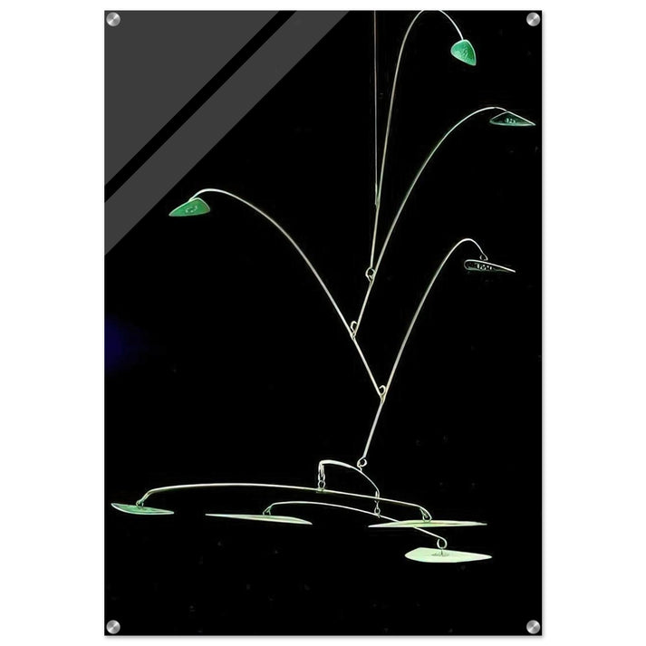STAINLESS STEALER 1966 - Alexander Calder Acrylic Print - 70x100 cm / 28x40″ inches | Alexander Calder Wall Art | Alexander Calder Prints
