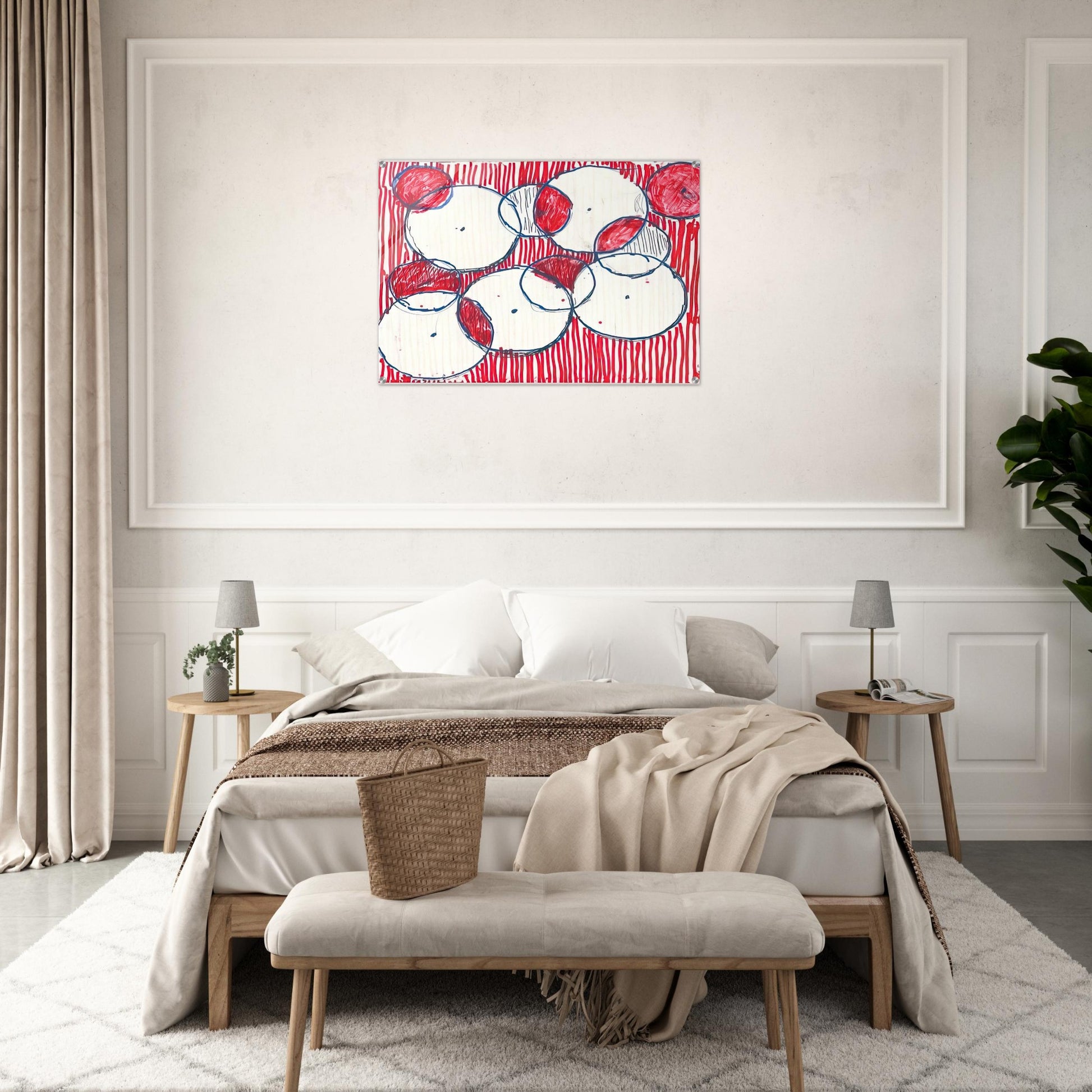 BE CALME OCTOBER 1ST 31ST 2004 - Louise Bourgeois Acrylic Print - 70x100 cm / 28x40″ inches