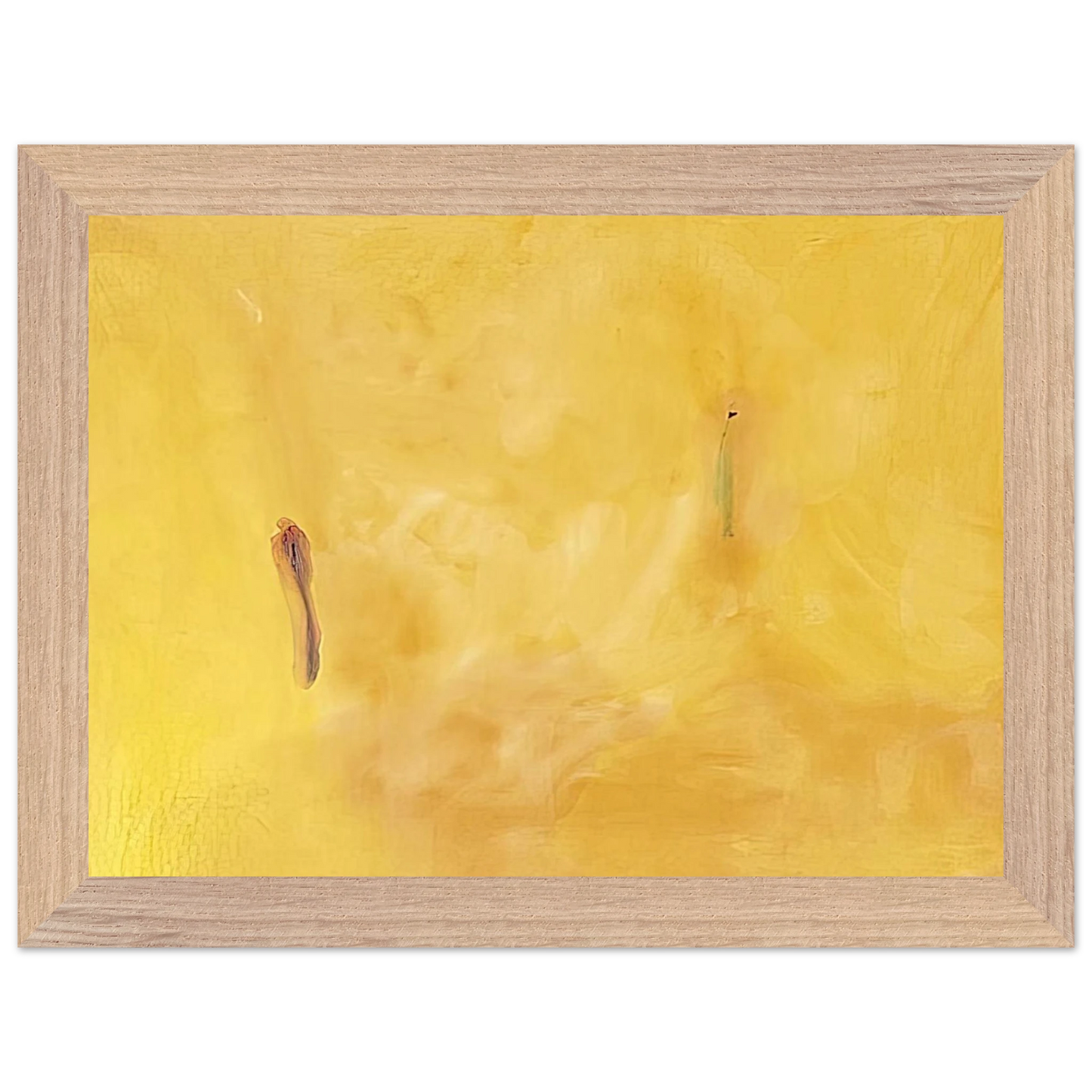 Helen Frankenthaler - Earliness - 1975 Wall art - 60x80 cm / 24x32 inches - Premium Wooden Framed Poster With Fine Art Paper-canvas - White frame