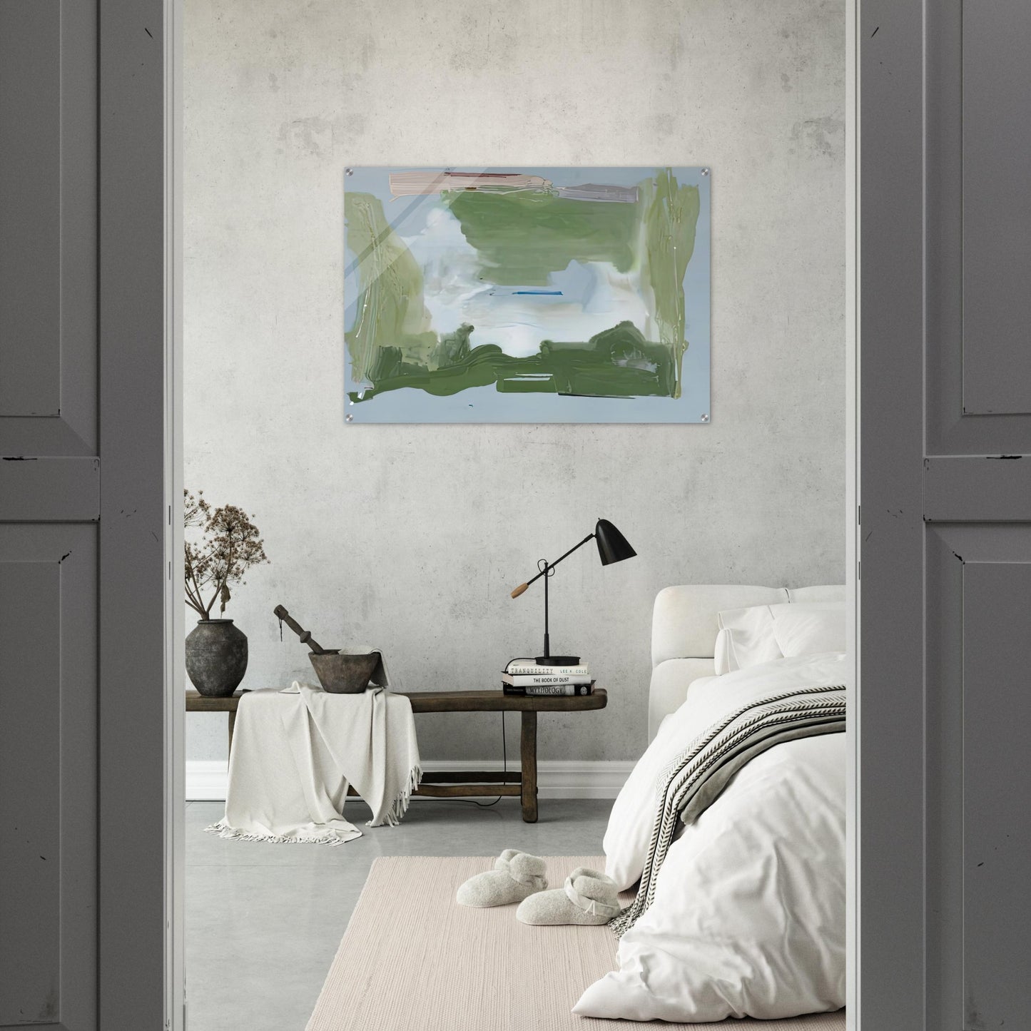 Lush Spring, 1975- - Helen Frankenthaler Acrylic Print - 70x100 cm / 28x40″ inches | Helen Frankenthaler Wall Art | Helen Frankenthaler Prints