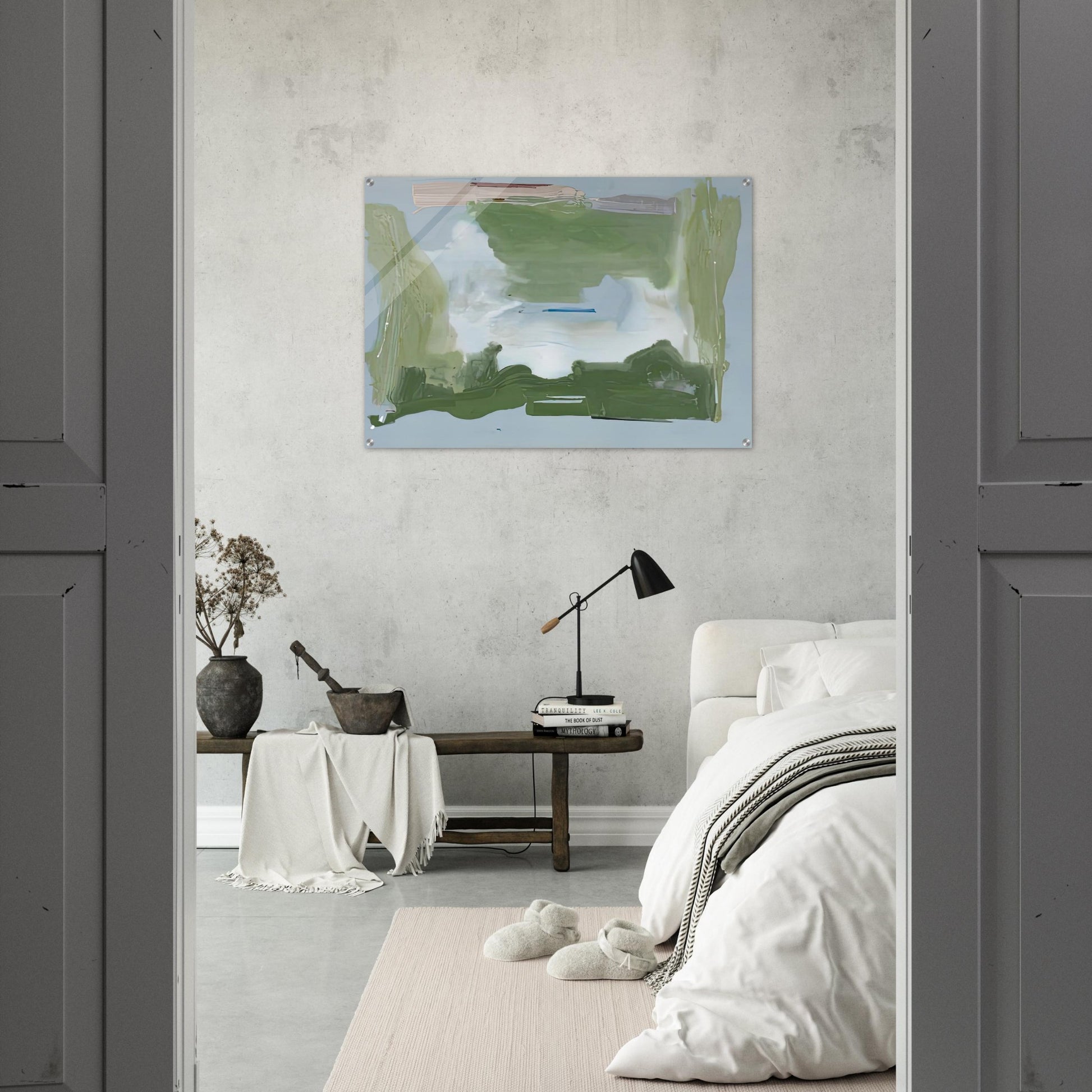 Lush Spring, 1975- - Helen Frankenthaler Acrylic Print - 70x100 cm / 28x40″ inches | Helen Frankenthaler Wall Art | Helen Frankenthaler Prints