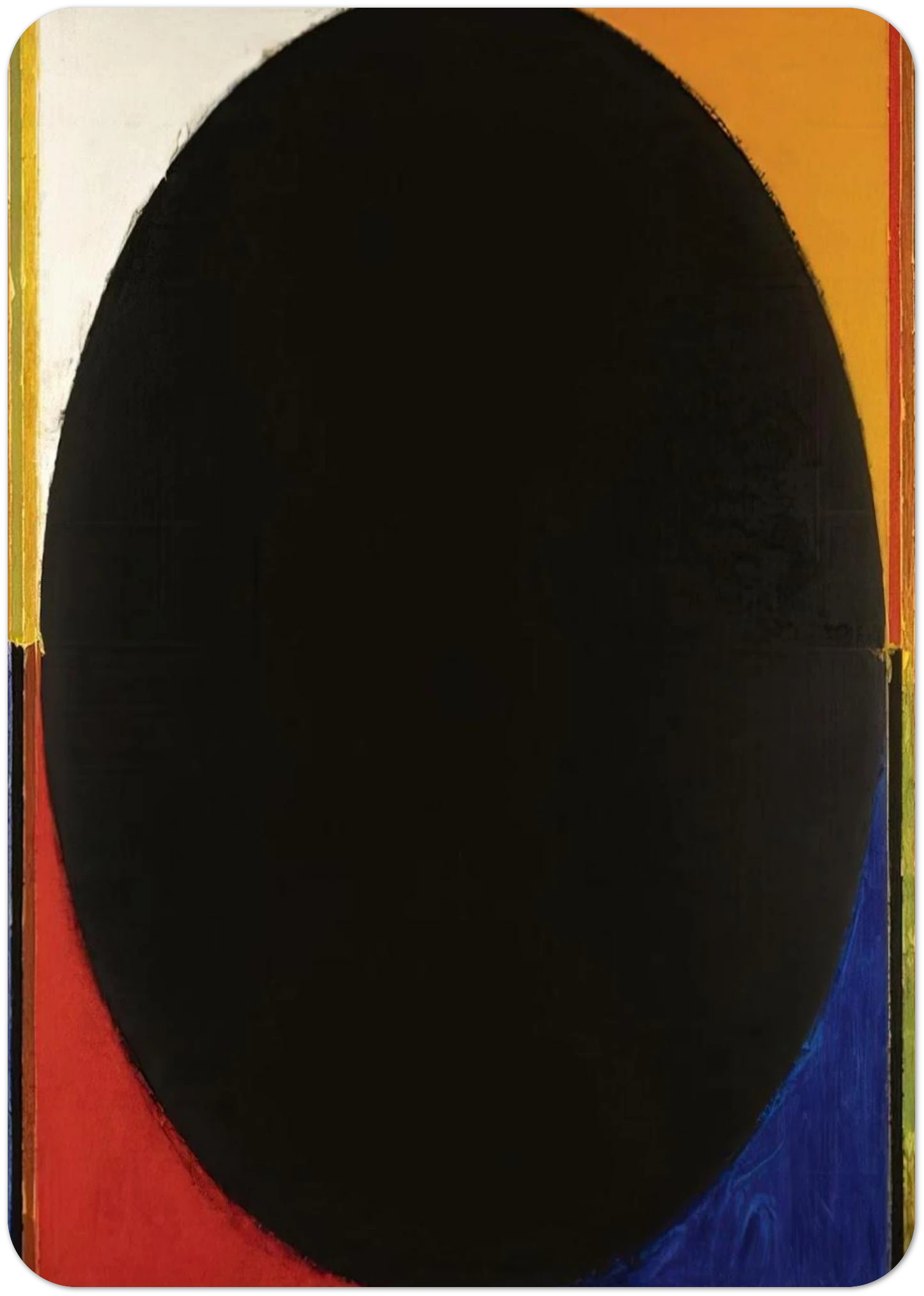 Bindu - 1985 By S. H. Raza Pack of 10 Post Cards | S. H. Raza Post Cards | A6 (10.5 x 14.8 cm) - 4.1 x 5.8 inches