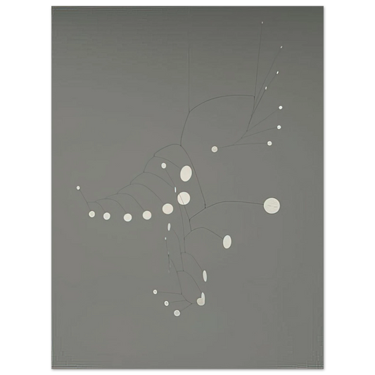 Alexander Calder - SNOW FLURRY 1948 Fine Art Poster