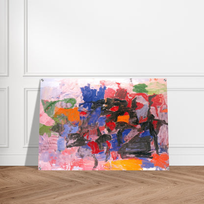 TO FELLINI 1958 - Philip Guston Acrylic Print - 70x100 cm / 28x40″ inches