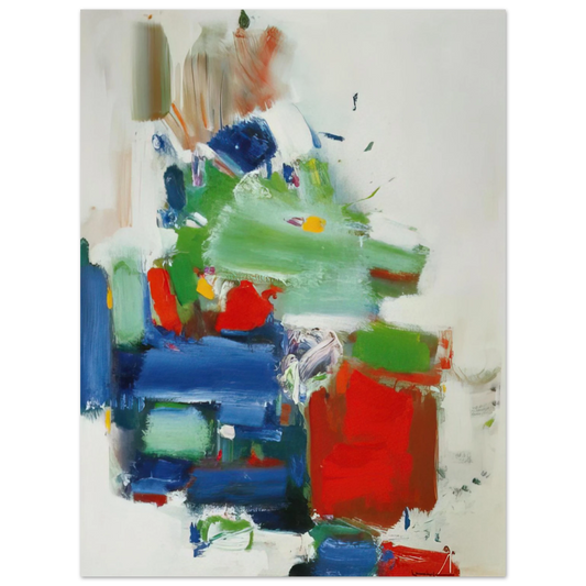 Hans Hofmann - Art Like Love Is Dedication  75x100 cm / 30x40inches Fine Art Poster