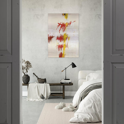 Quattro Stagioni II. Primavera - Cy Twombly Brushed Aluminum Print - 70x100 cm / 28x40 inches | Cy Twombly Aluminum Print | Cy Twombly Prints