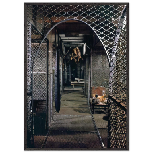 DANGEROUS PASSAGE 1997 - Louise Bourgeois 70x100 cm / 28x40 inches Framed Art Print – Black Wooden Frame