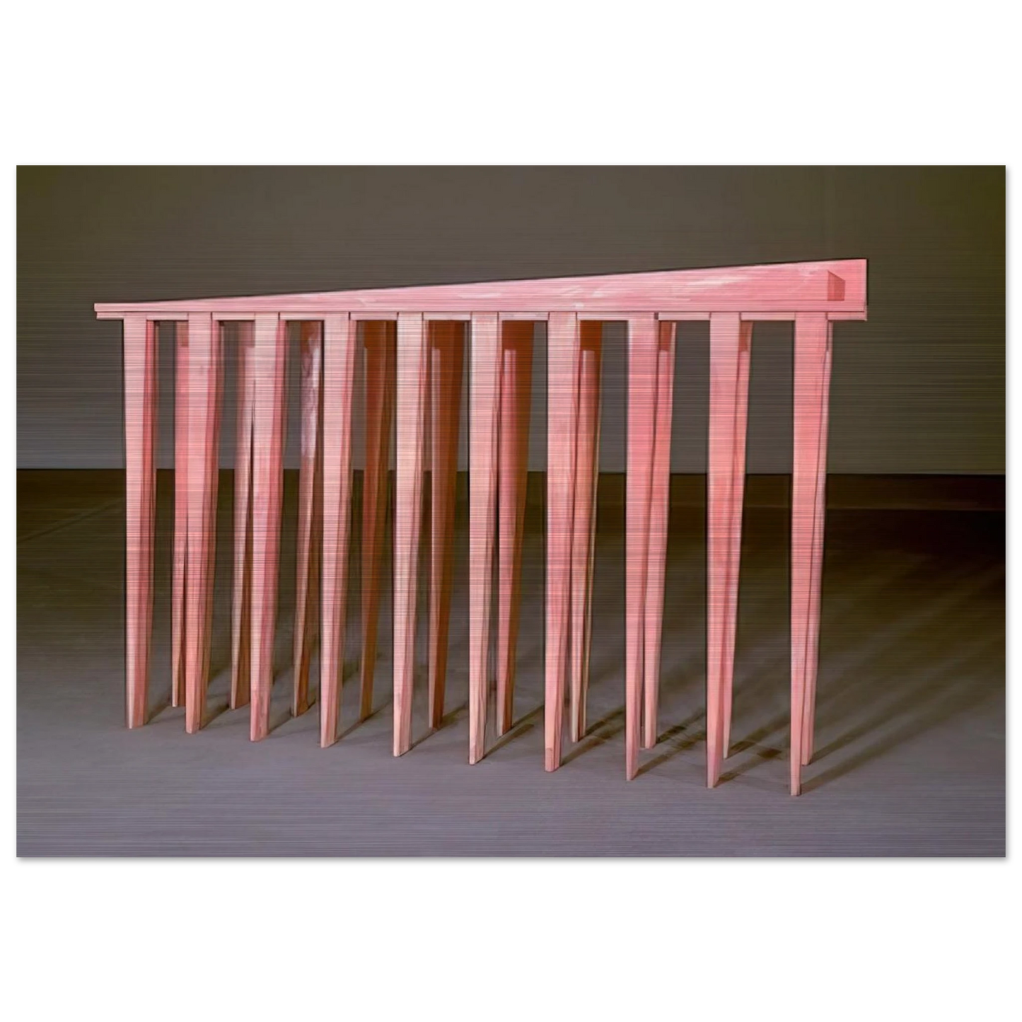 THE BLIND LEADING THE BLIND 1949 - Louise Bourgeois Brushed Aluminum Print - 70x100 cm / 28x40 inches | Louise Bourgeois Aluminum Print | Louise Bourgeois Prints