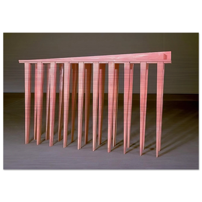 THE BLIND LEADING THE BLIND 1949 - Louise Bourgeois Brushed Aluminum Print - 70x100 cm / 28x40 inches | Louise Bourgeois Aluminum Print | Louise Bourgeois Prints