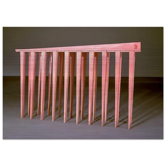 THE BLIND LEADING THE BLIND 1949 - Louise Bourgeois Brushed Aluminum Print - 70x100 cm / 28x40 inches | Louise Bourgeois Aluminum Print | Louise Bourgeois Prints
