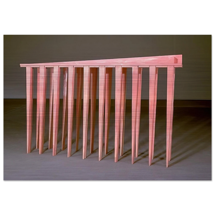 THE BLIND LEADING THE BLIND 1949 - Louise Bourgeois Brushed Aluminum Print - 70x100 cm / 28x40 inches | Louise Bourgeois Aluminum Print | Louise Bourgeois Prints